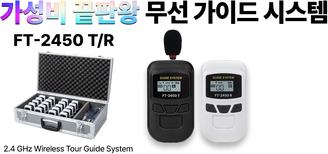 Dr. Language FT-2450 T/R wireless interpretation system