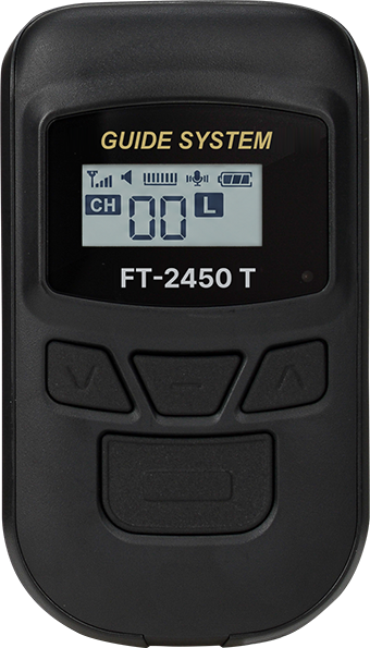 FT-2450 ������ �۽ű� ����: LCD�� ���� ��ư